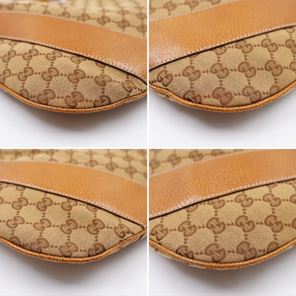 (MT292) Gucci GG Canvas Hobo Shoulder Bag - Picture 9 of 14